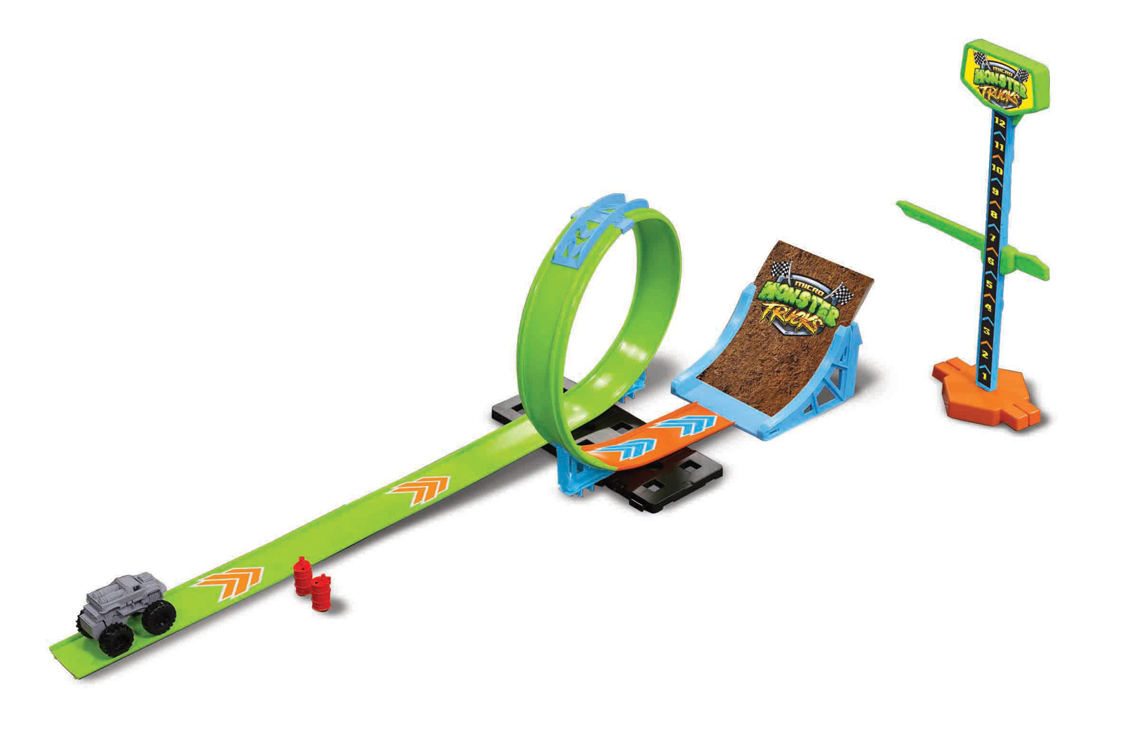 Maisto - Cyber Racers set, Play set - Micro Monster Truck Show 101212557