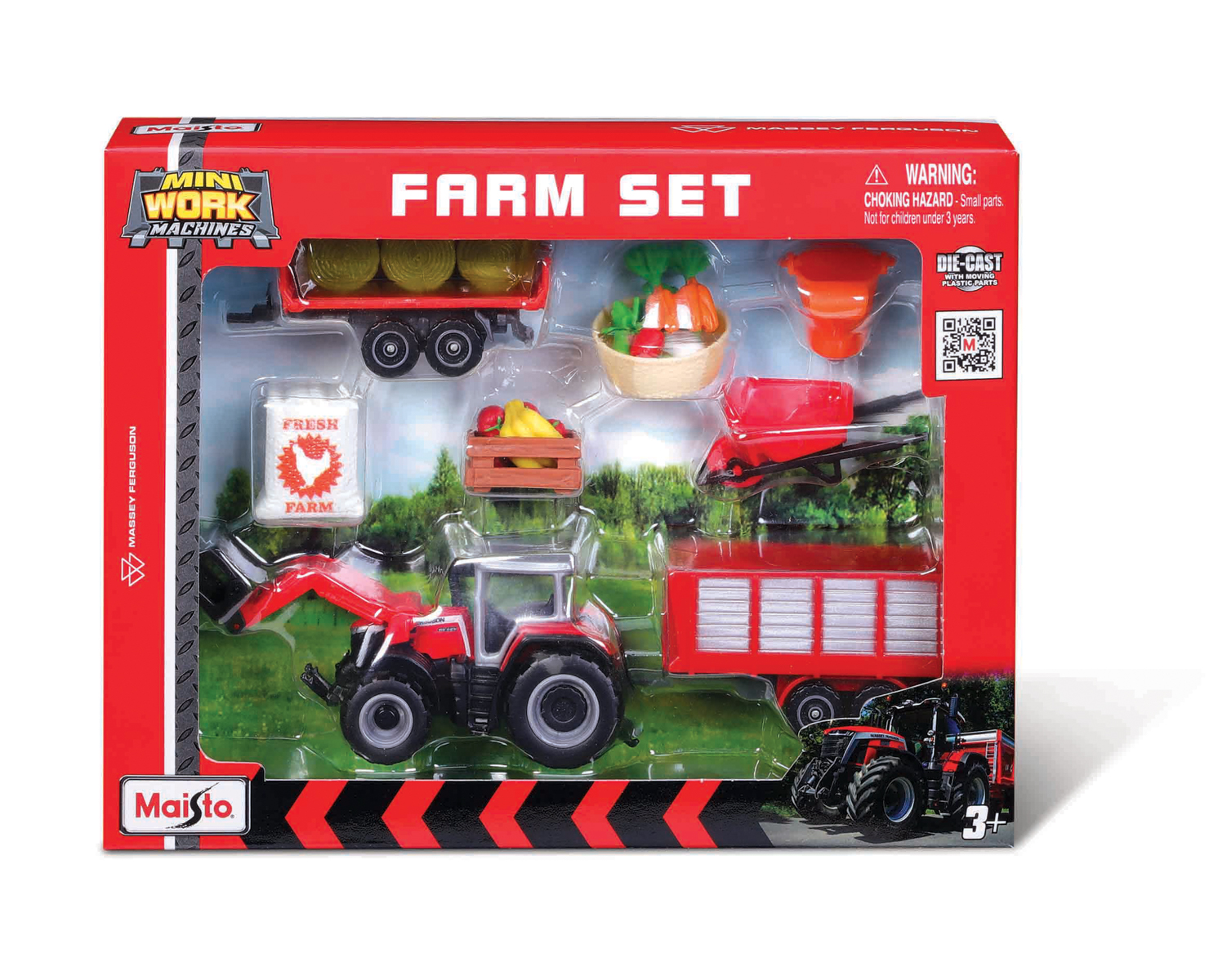 Maisto - Farmářský set, Massey Ferguson