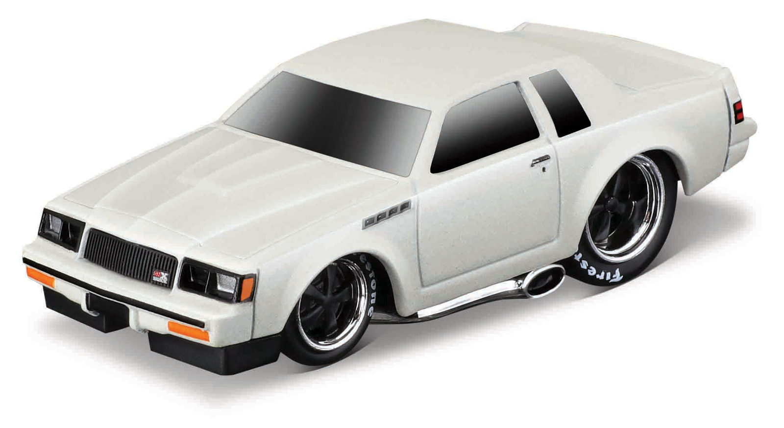 Maisto - Muscle Machines - 1987 Buick GNX, biela, 1:64 101215564