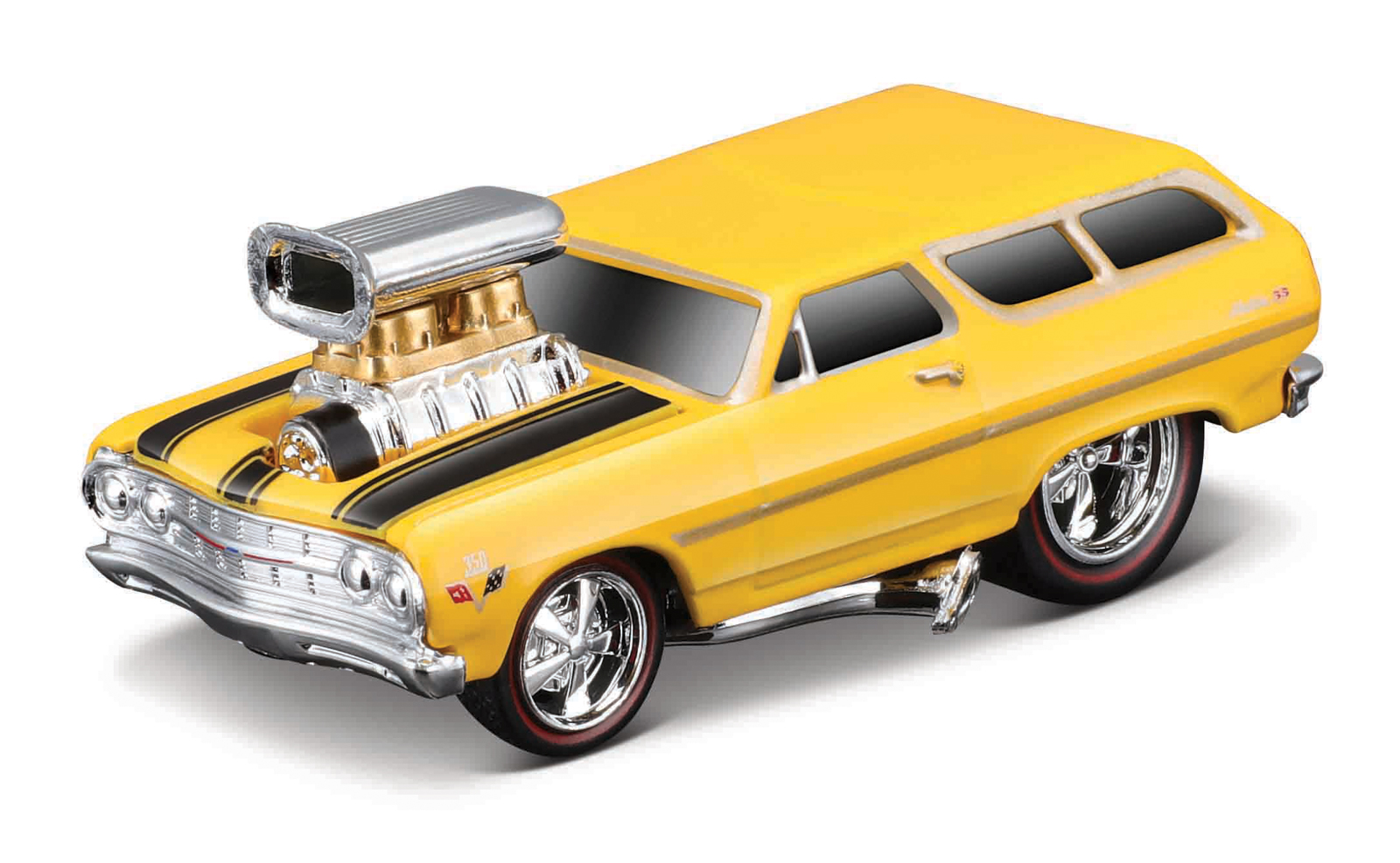 Maisto - Muscle Machines - 1965 Chevrolet Chevelle Wagon, 1:64 101215570