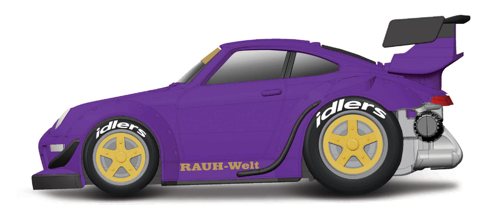 Maisto - Muscle Machines - RWB 993 911, 1:64 101215574