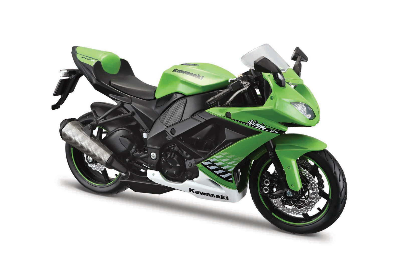 Maisto - Motocykel, Kawasaki Ninja ZX-10R, 1:12 101231101-187