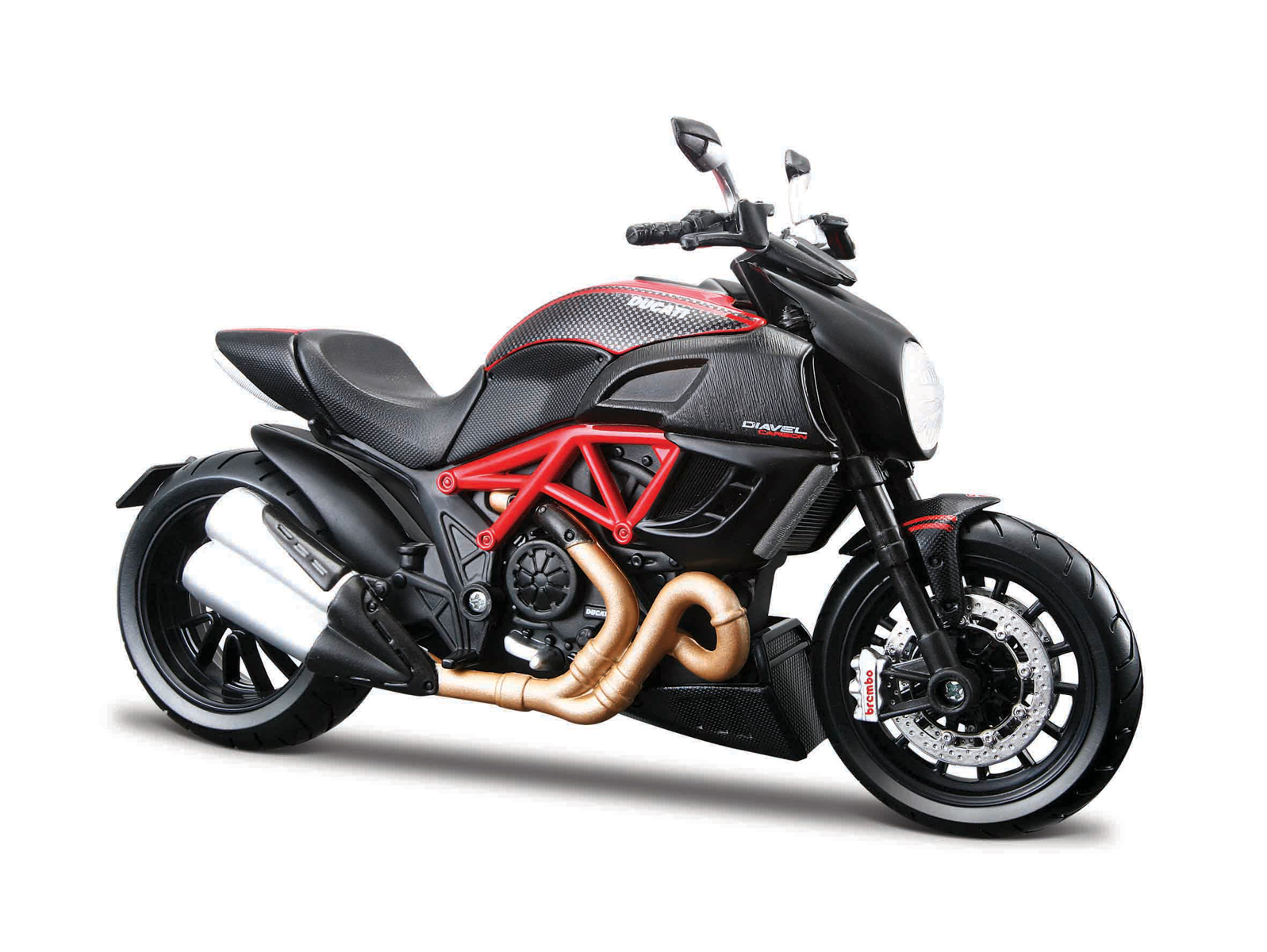 Maisto - Motocykel, Ducati Diavel Carbon, 1:12 101231101-196