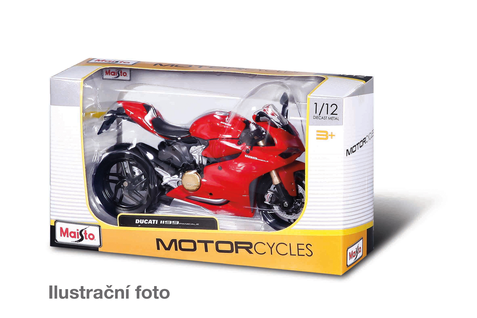 Maisto - Motocykel - Motorcycles, assort, window box, 1:12 101231101