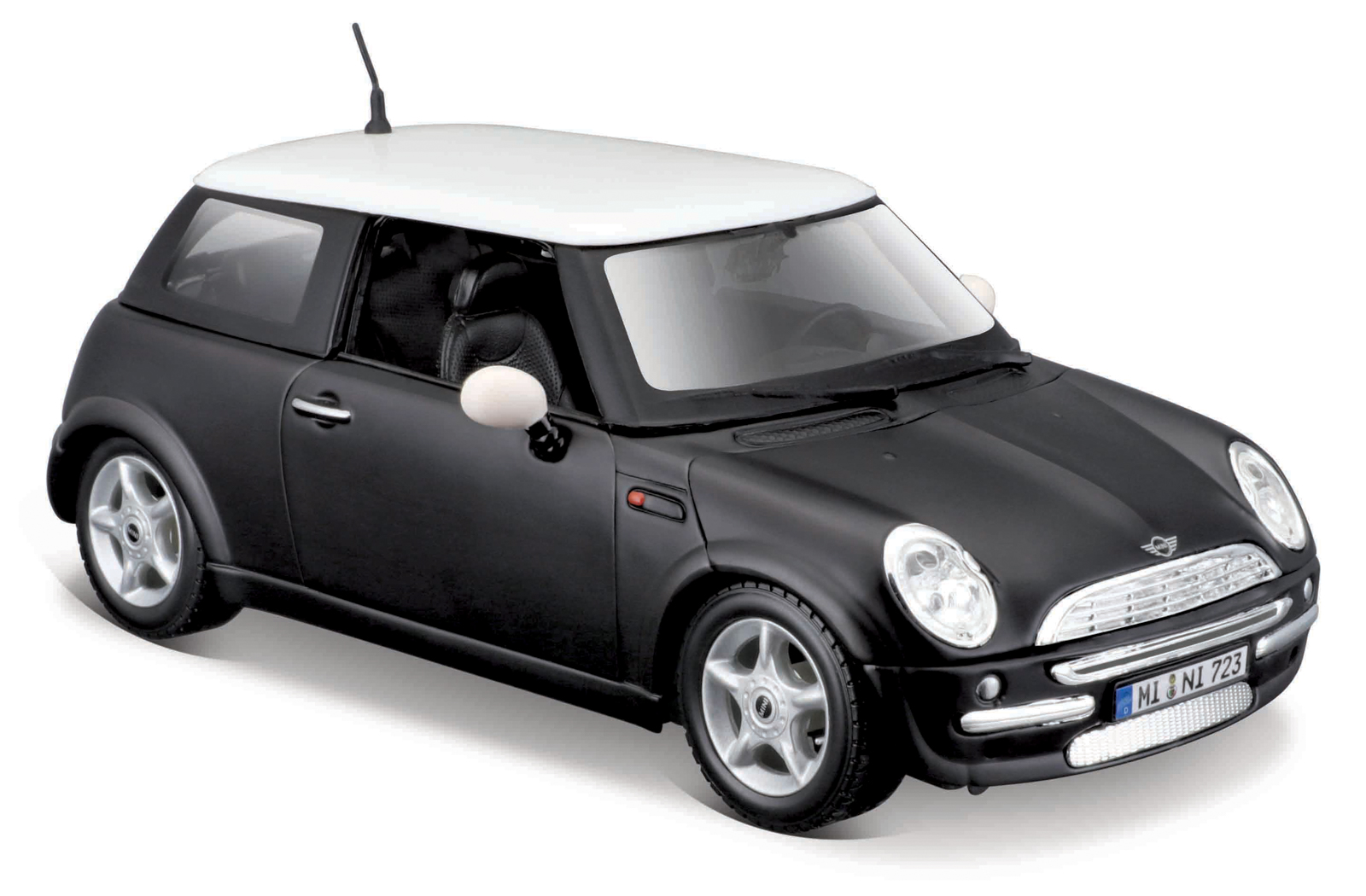 Maisto - MINI COOPER, matne čierna, 1:24 101231219BL