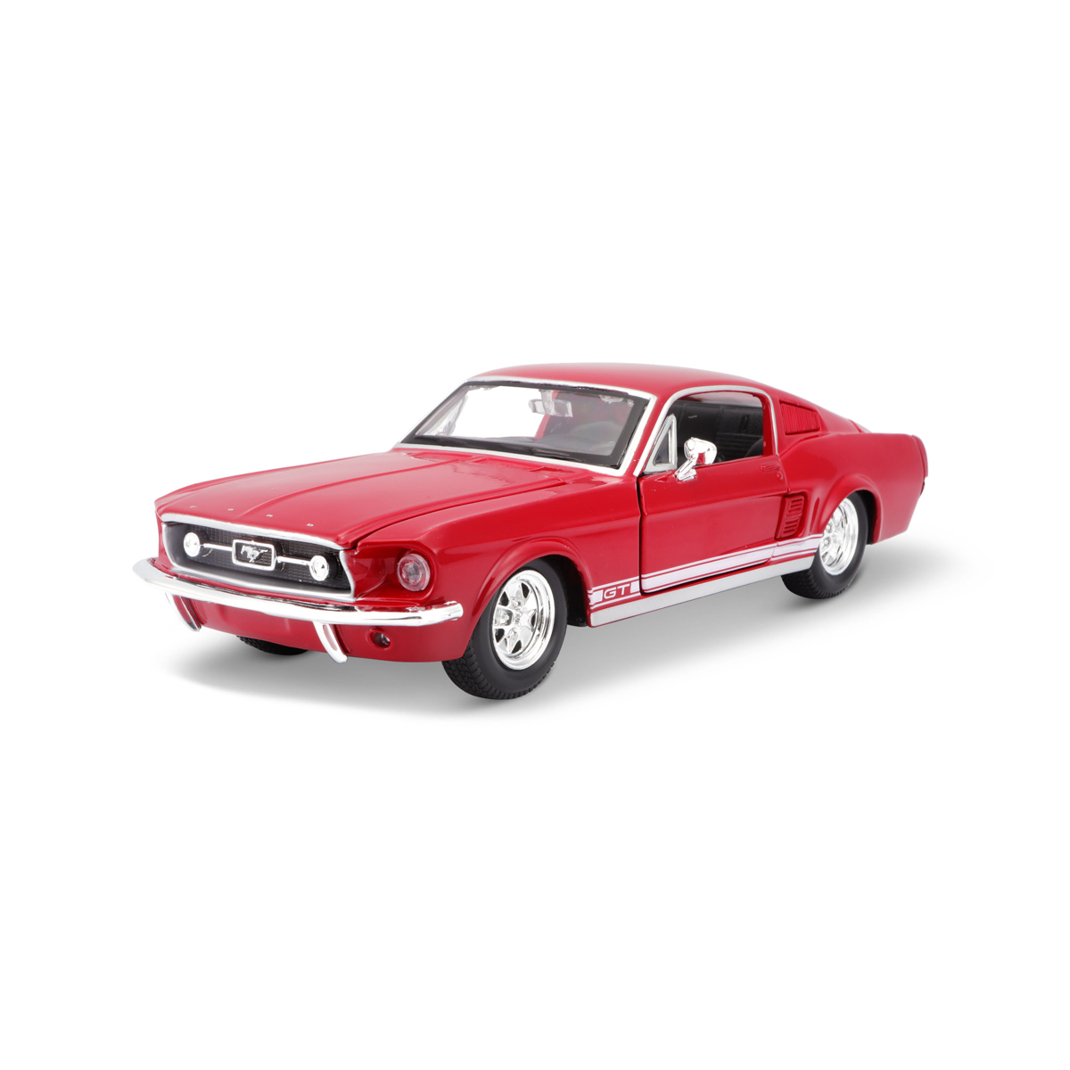 Maisto - 1967 Ford Mustang GT, červená, 1:24