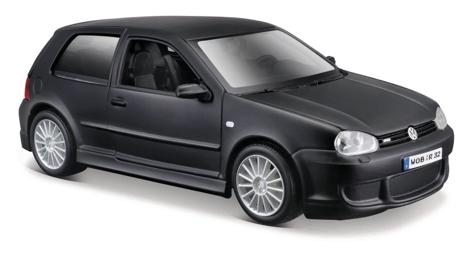 Maisto - Volkswagen Golf R32, matně černá, 1:24