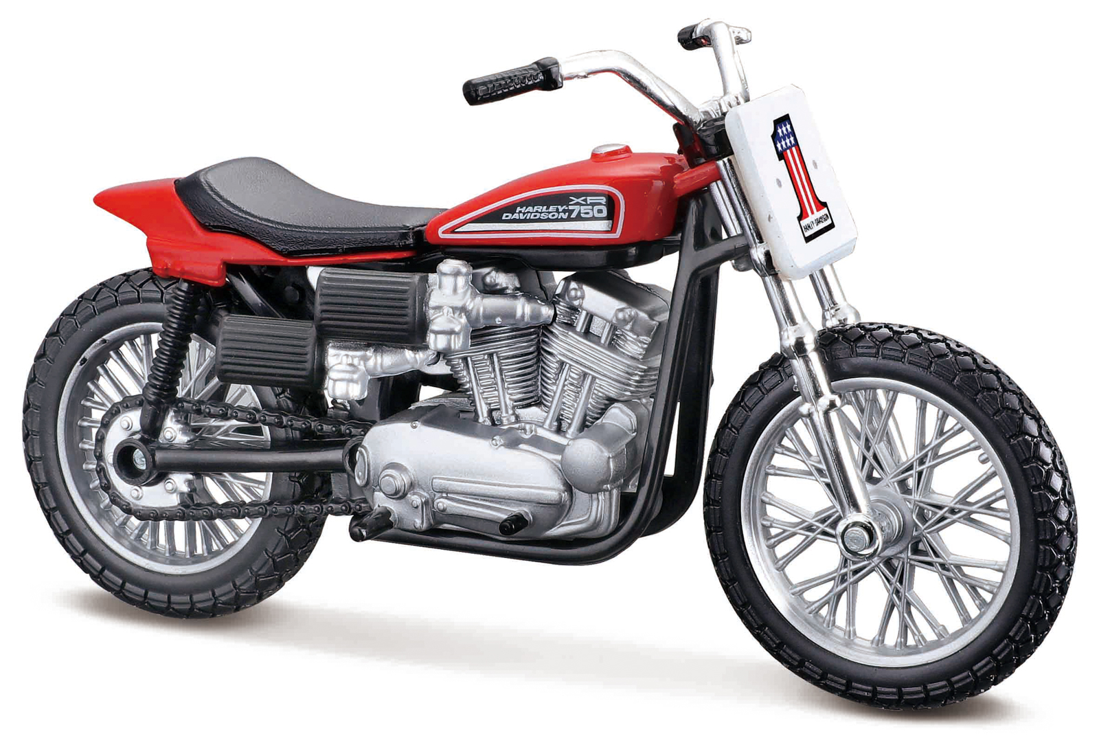 Maisto - HD - Motocykel - 1972 XR750, blister box, 1:18 101231360-20114