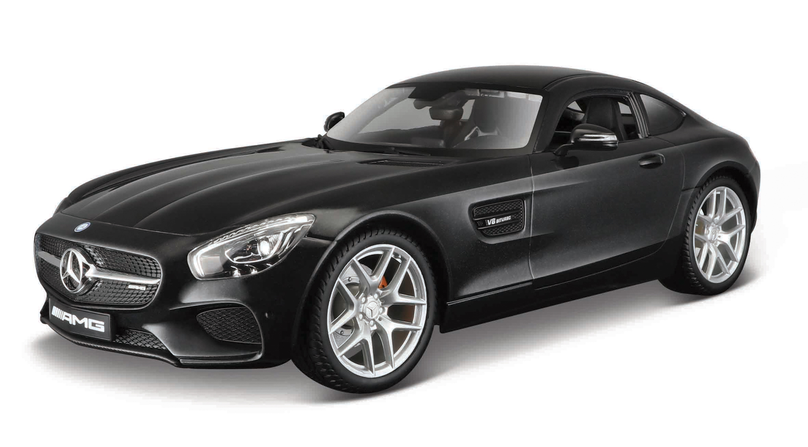 Maisto - Mercedes-AMG GT, metal čierna, 1:18 101231398