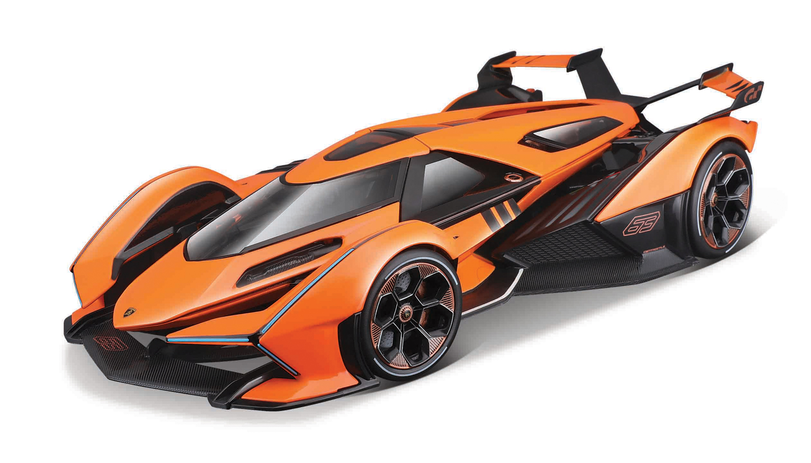 Maisto - Lamborghini V12 Vision Gran Turismo, oranžová, 1:18 101231454O