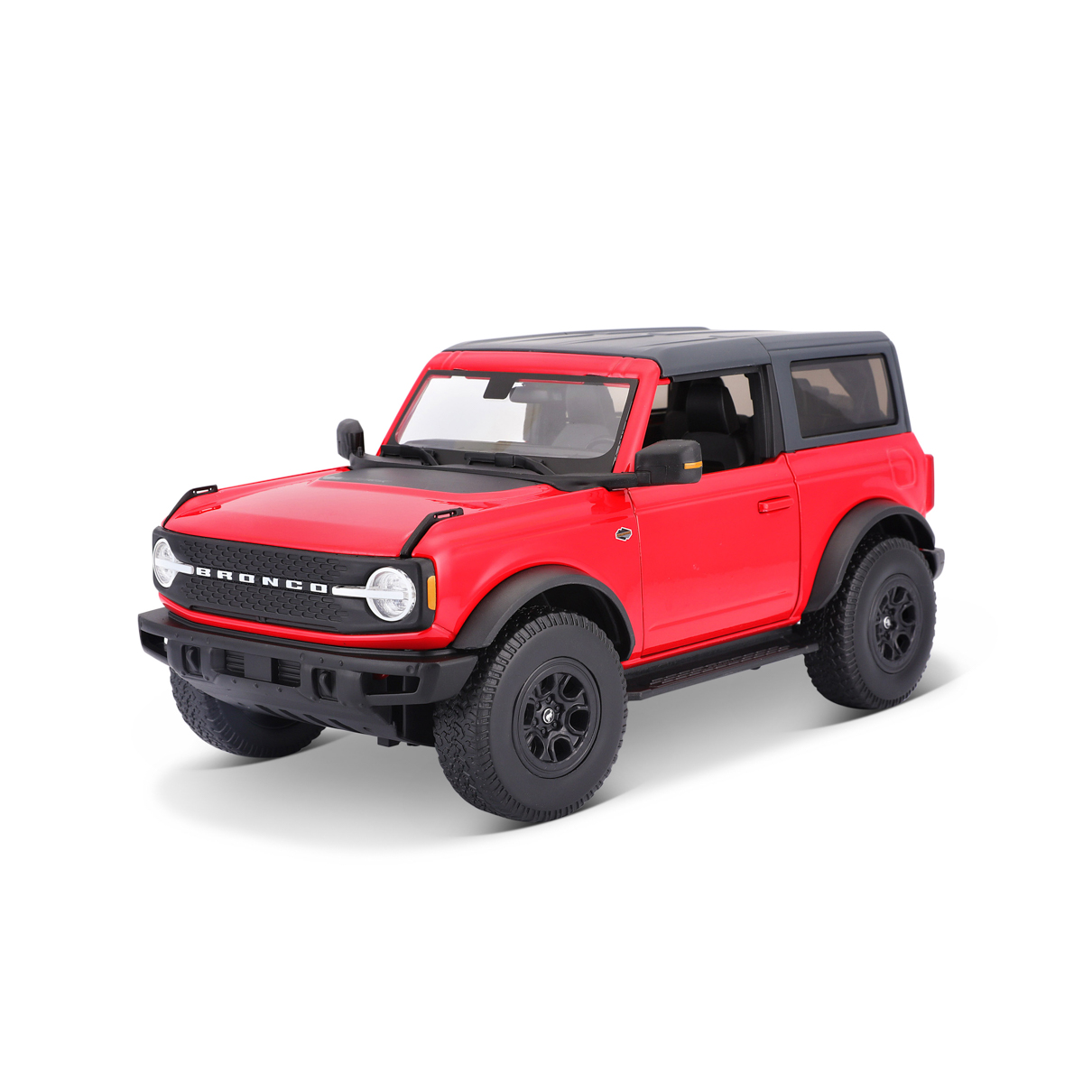 Maisto - 2021 Ford Bronco Wildtrak, červená, 1:18 101231456R