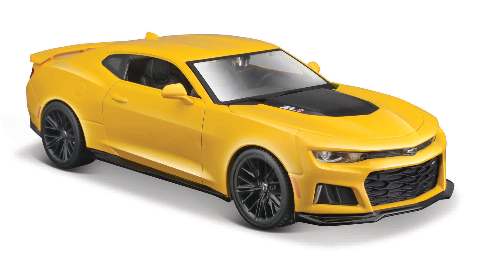 Maisto - 2017 Camaro ZL1, metal žlutá, 1:24