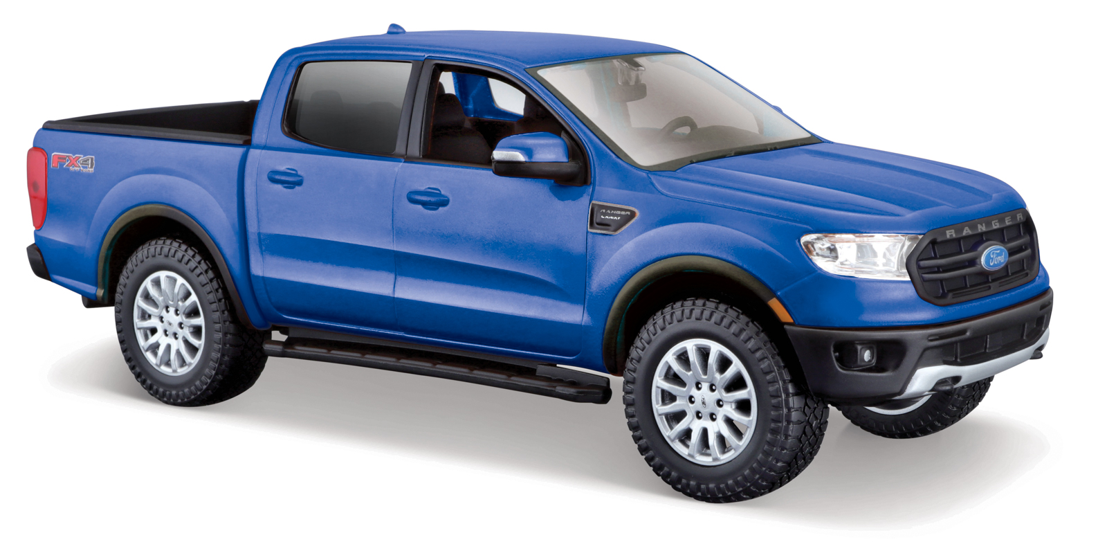 Maisto - 2019 Ford Ranger, metal modrá, 1:27 101231521BU