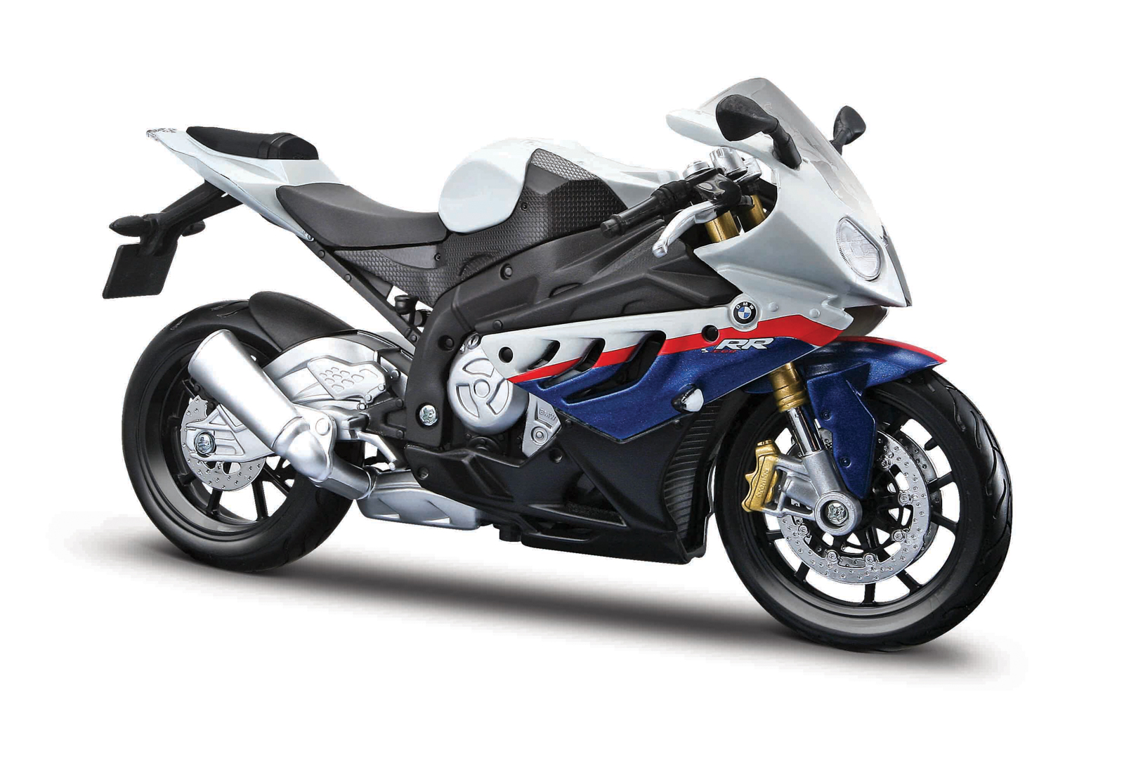 Maisto - Motocykel so stojanom, BMW S 1000 RR, 1:12 101231608-32702