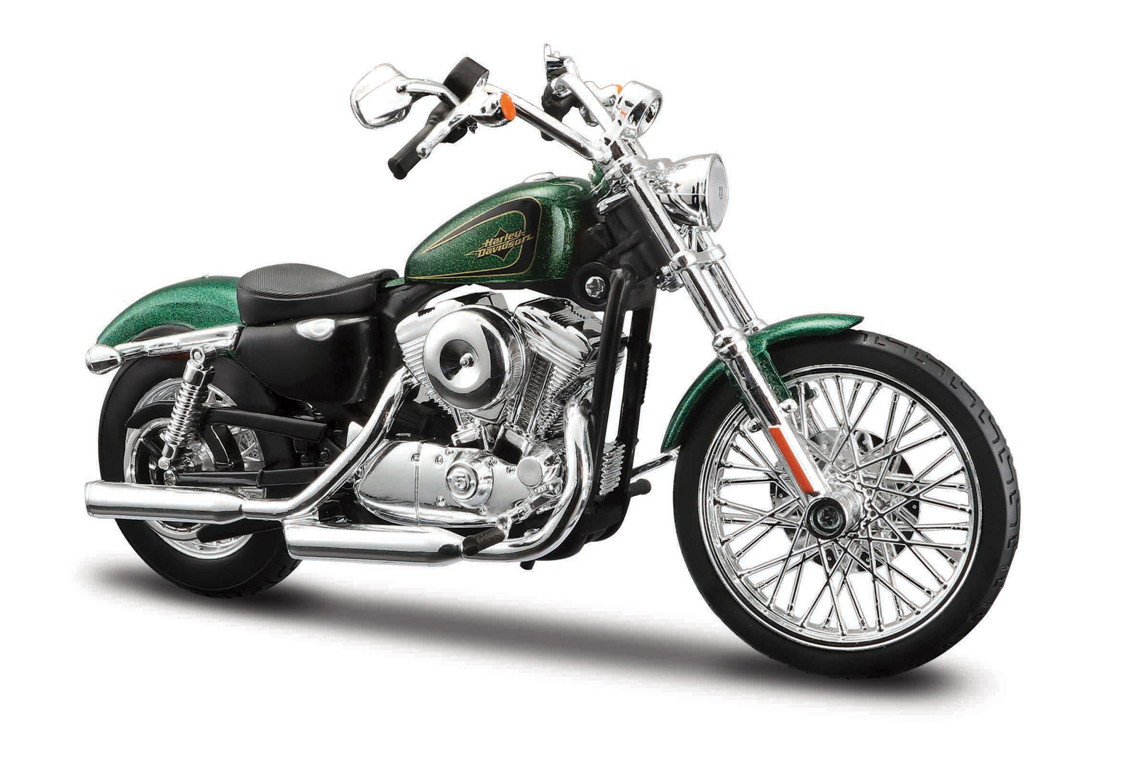 Maisto - Motocykel - HARLEY DAVIDSON, 2013 XL 1200V Seventy-two, 1:12 101232320-32335