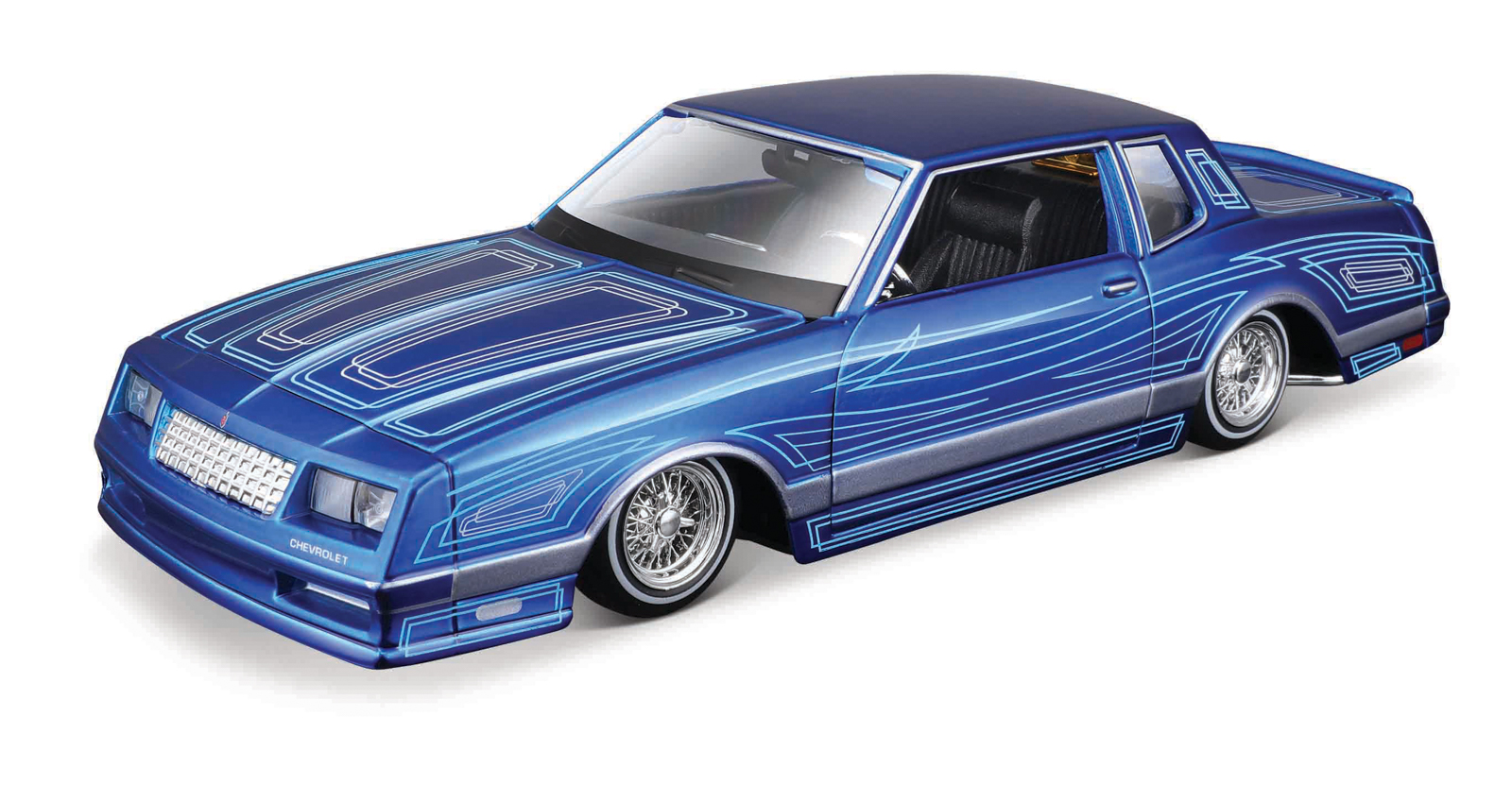 Maisto - Design Lowriders - 1986 Chevrolet Monte Carlo SS, 1:24 101232459-32542