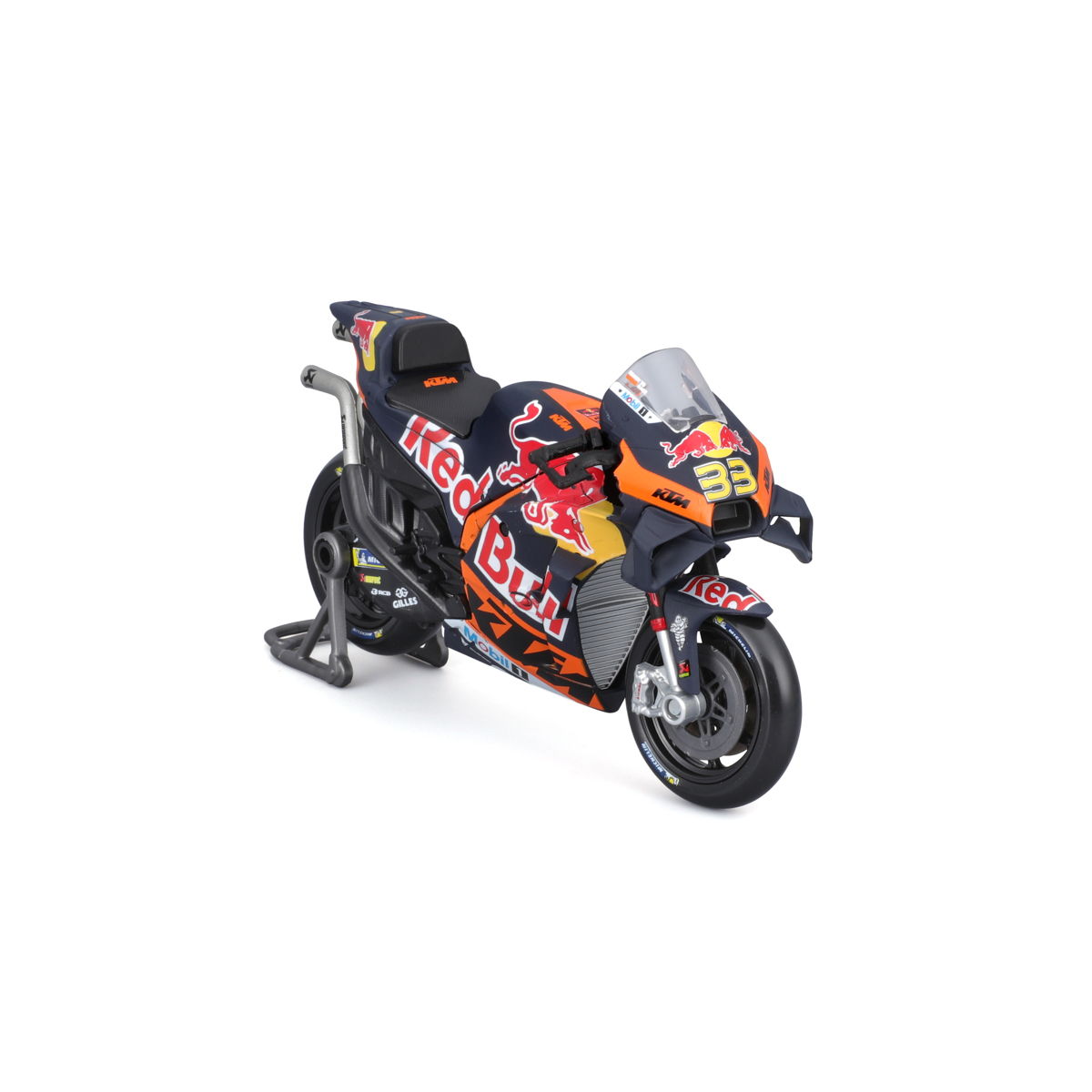 Maisto - Motocykel, Red Bull KTM Factory Racing 2023, 33 Brand Binder, 1:18 101236393-33