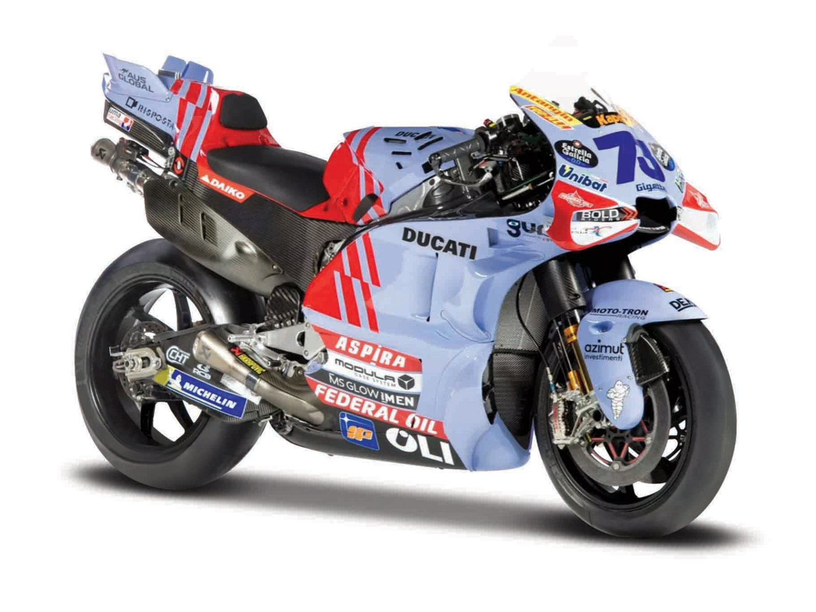Maisto - Motocykel, Gresini Racing 2024, 73 Alex Marquez, 1:18 101236399-73