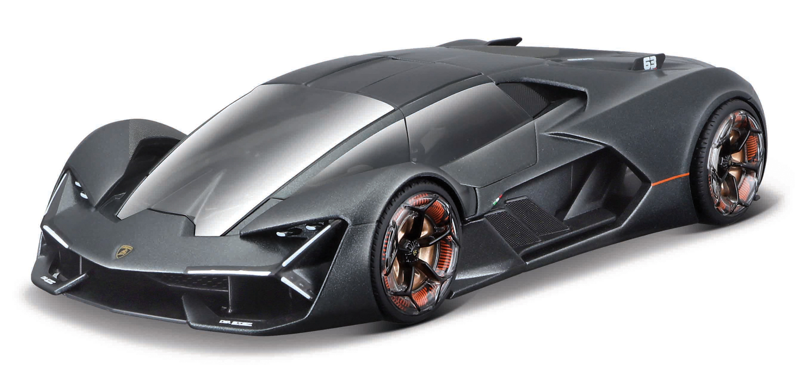 Maisto - Lamborghini Terzo Millennio, metal šedá, assembly line, 1:24 101239287