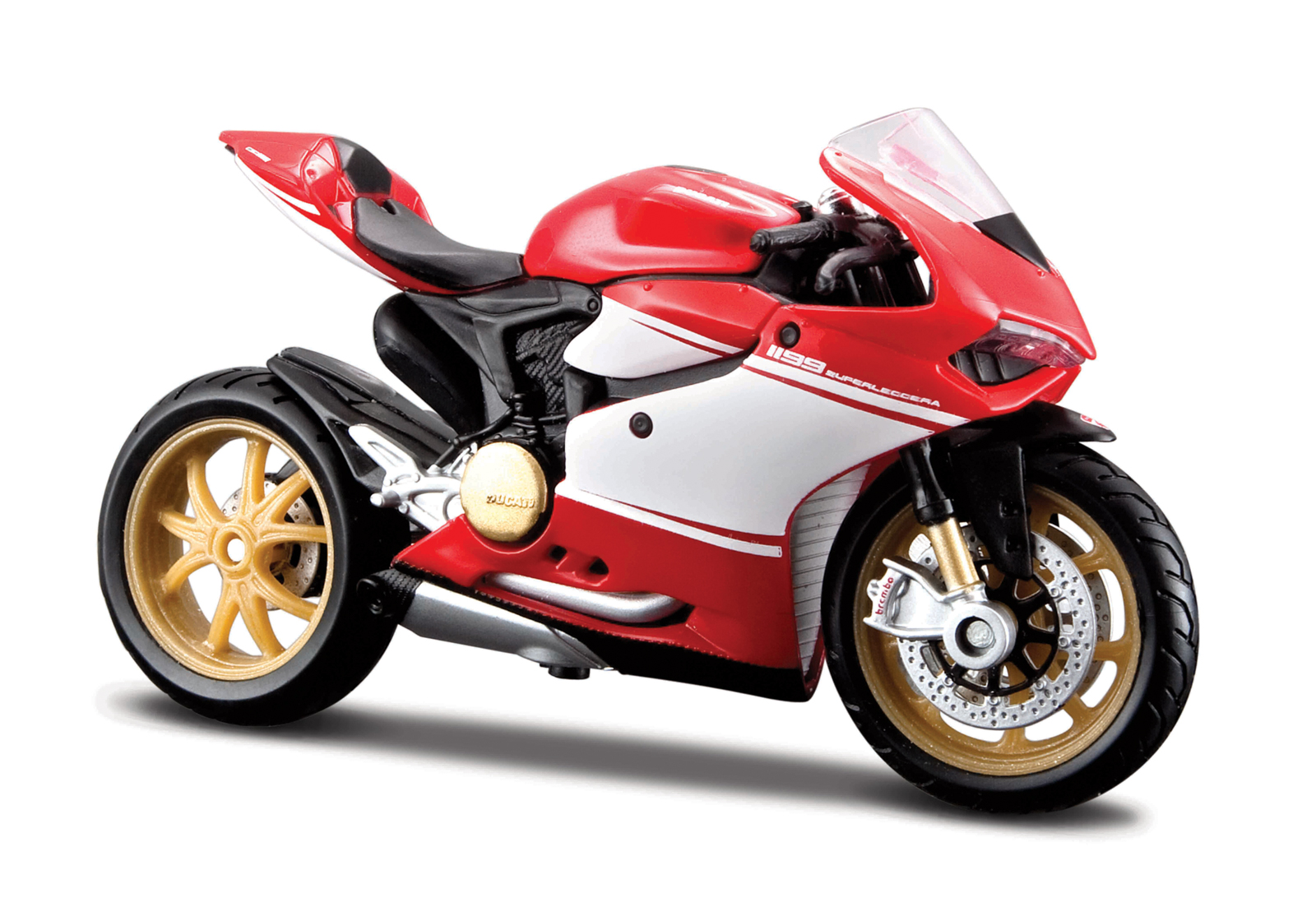 Maisto - Motocykel, Ducati 1199 Superleggera, 1:18 101239300-13100