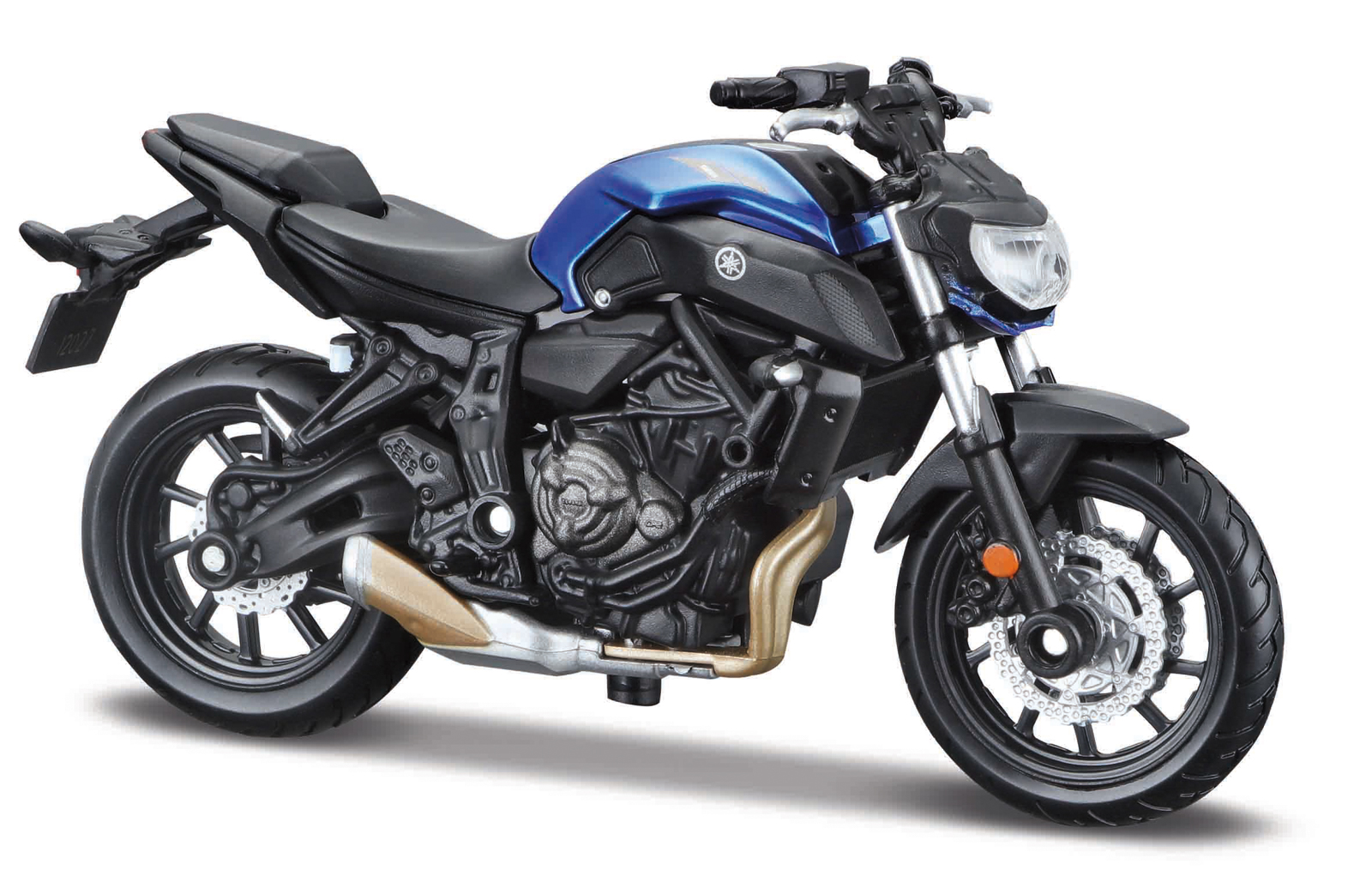 Maisto - Motocykel, Yamaha MT-07 2018, 1:18 101239300-18855