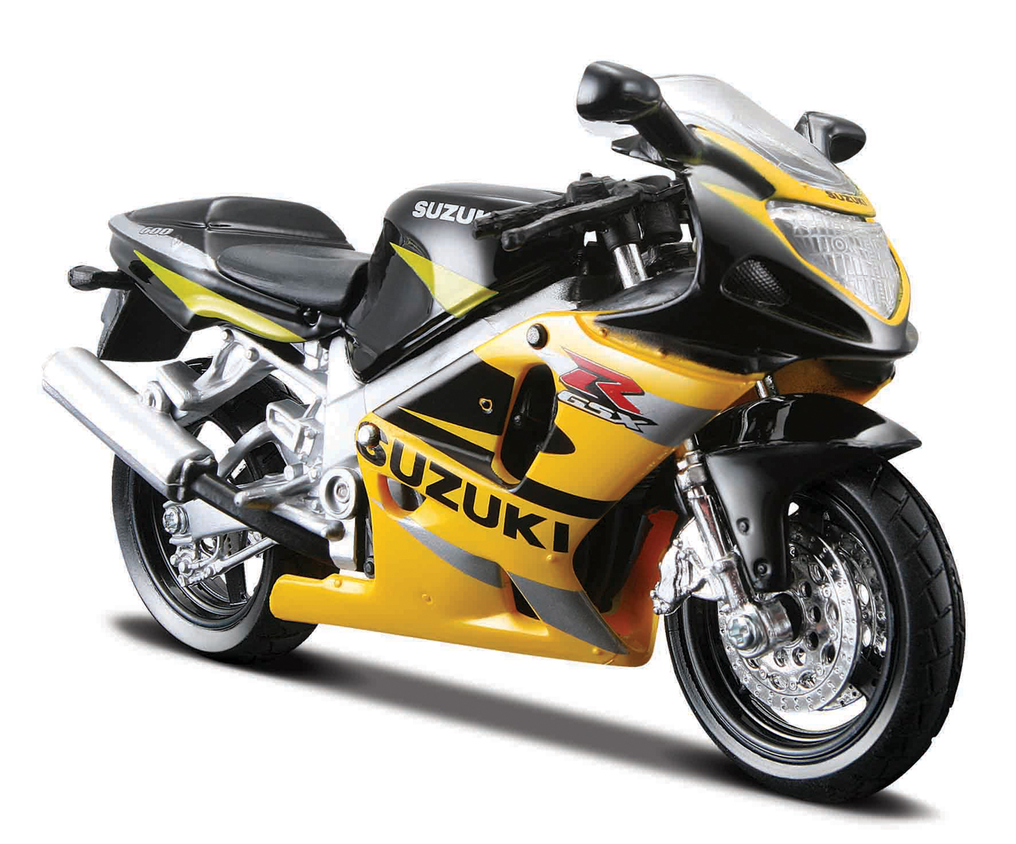 Maisto - Motocykel, Suzuki GSX-R600, 1:18 101239300-359