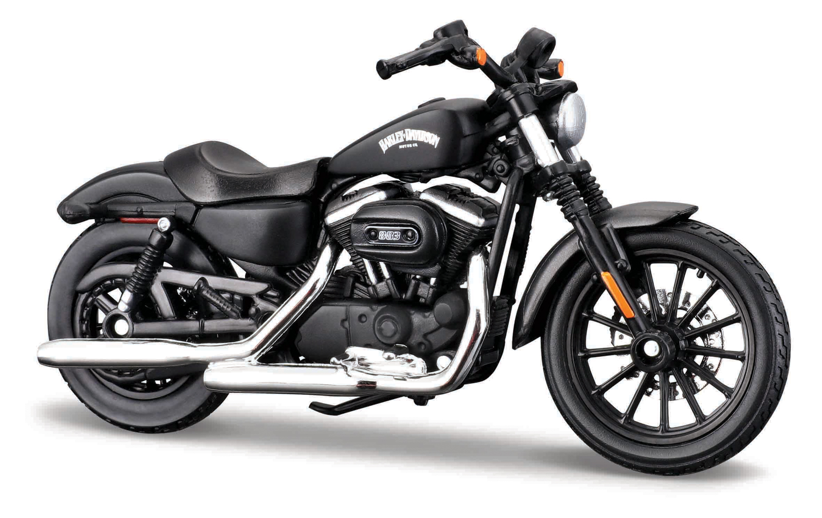 Maisto - HD - Motocykel - 2014 Sportster® Iron 883™, matne čierna, 1:18 101239360-14075