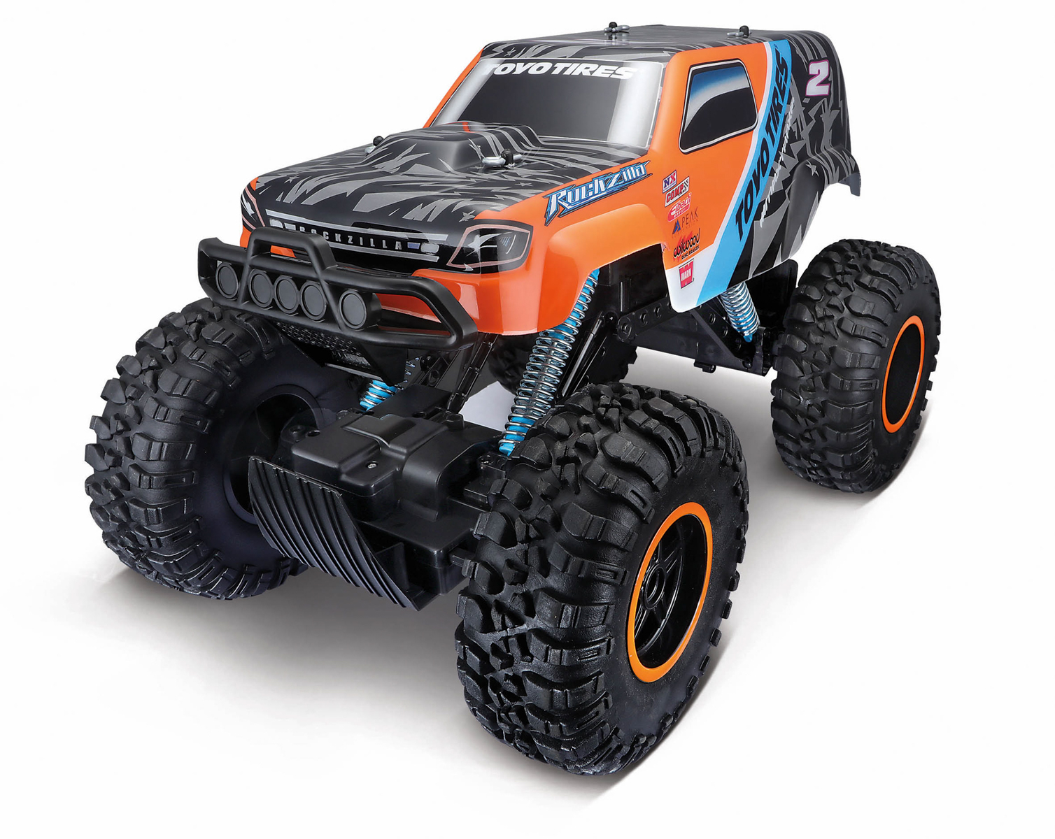 Maisto RC - ROCKZILLA II, oranžovo-čierna, 2,4 GHz, USB, 4WD, XTR 101281340