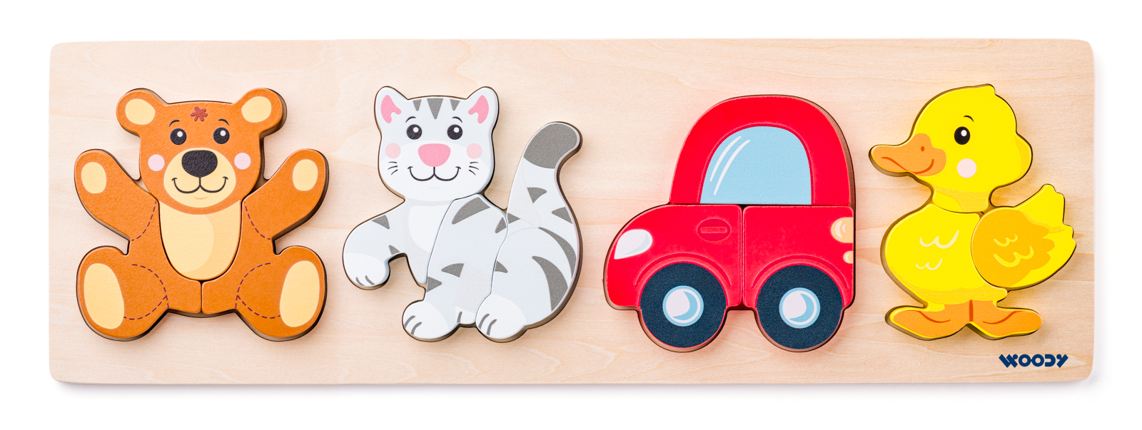 Puzzle Baby na doske, 4 motívy 102191360