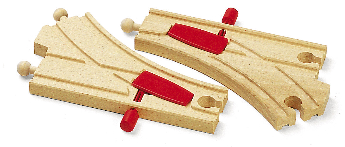 Výhybky so zarážkou, 1 pár 102233344