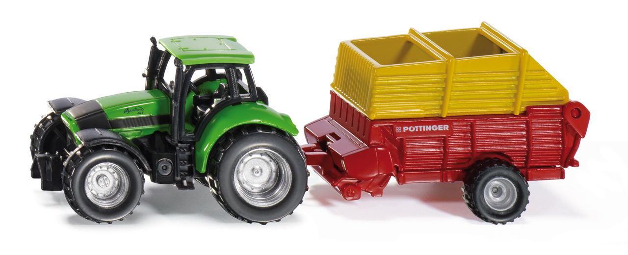 SIKU Blister - Traktor s vlekom 10431676
