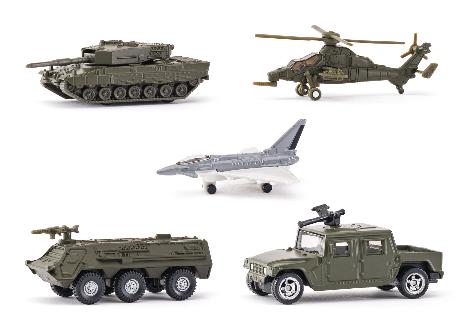 SIKU Military - Sada vojenských vozidiel, 5 ks 10438310