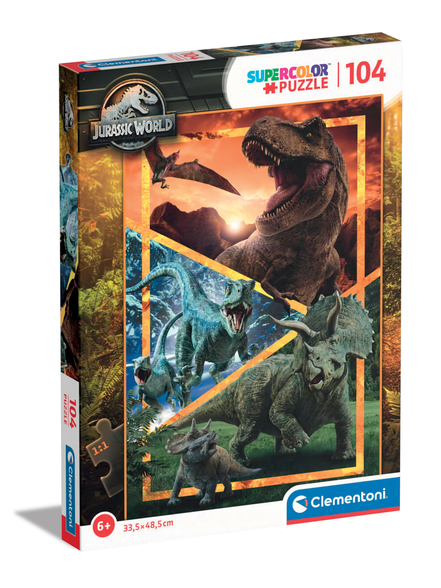 Puzzle 104 Super Jurassic World