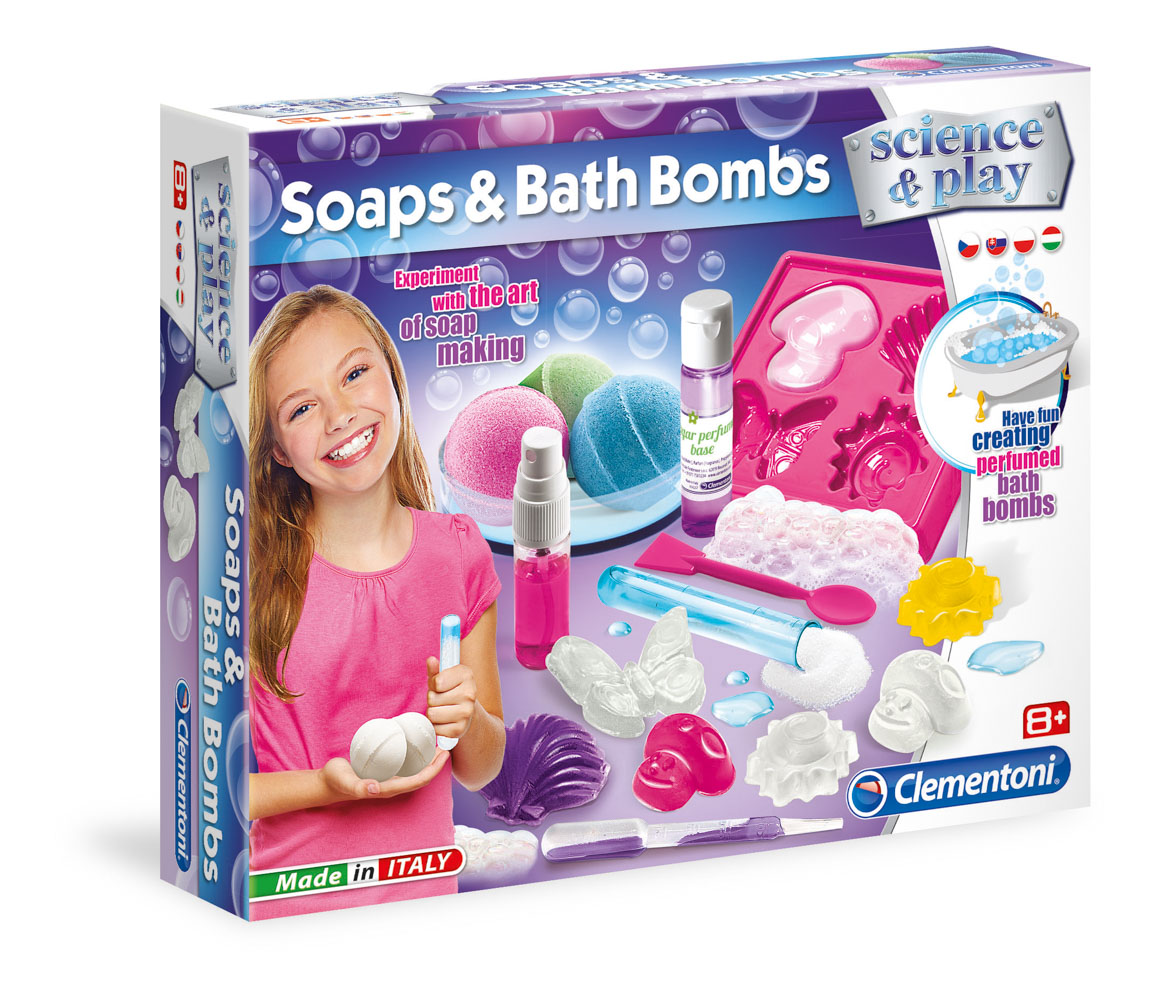 Dětská laboratoř - Výroba mýdel a koupelnových bomb