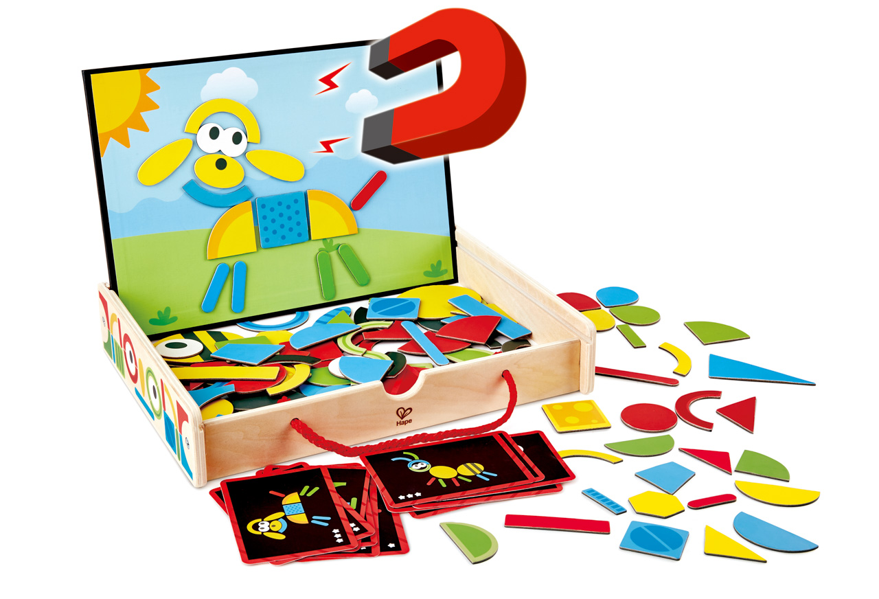 Magnetický kufřík s tvary