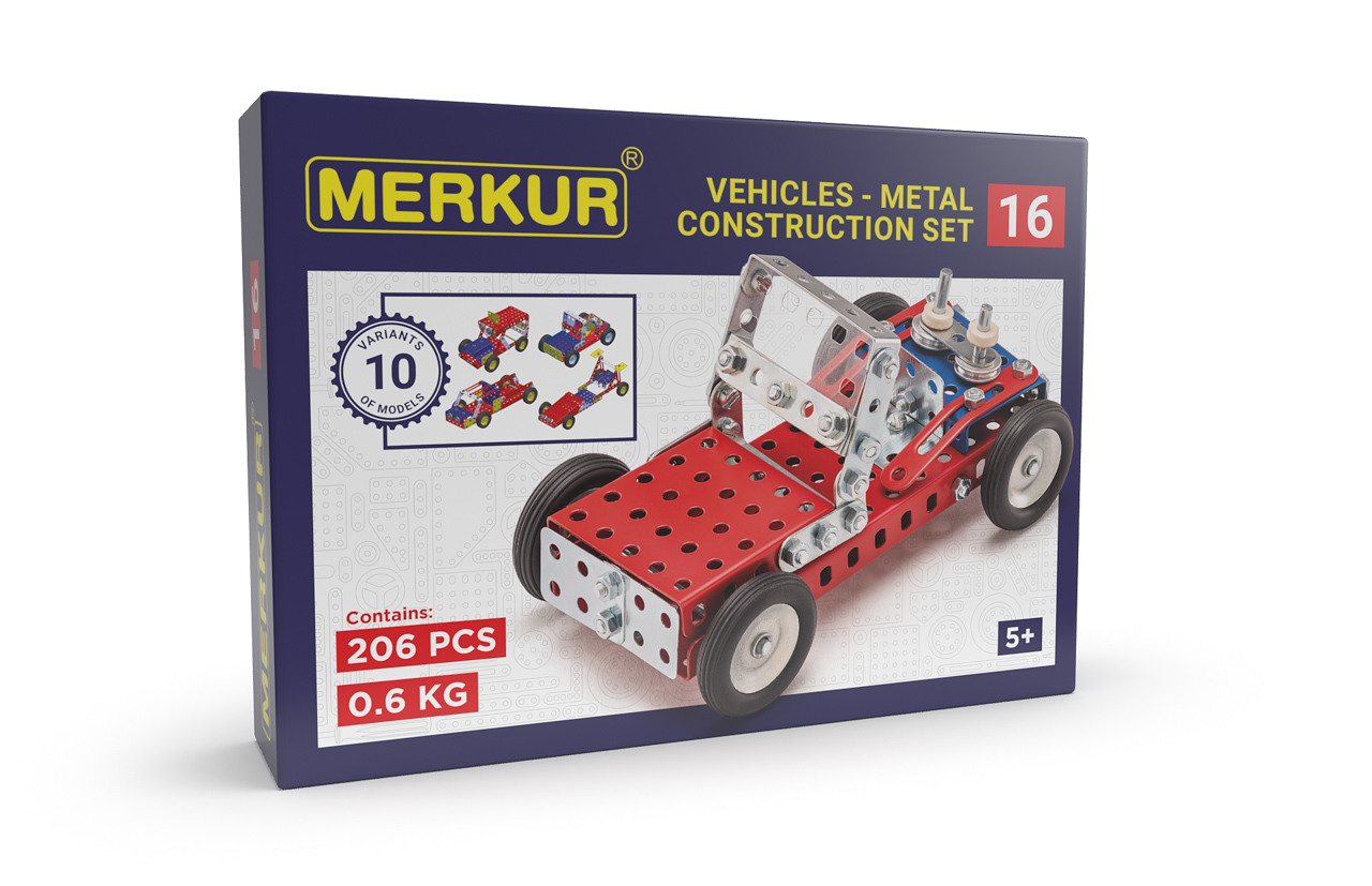 Merkúr 016 Buggy, 206 dielov, 10 modelov 10991563