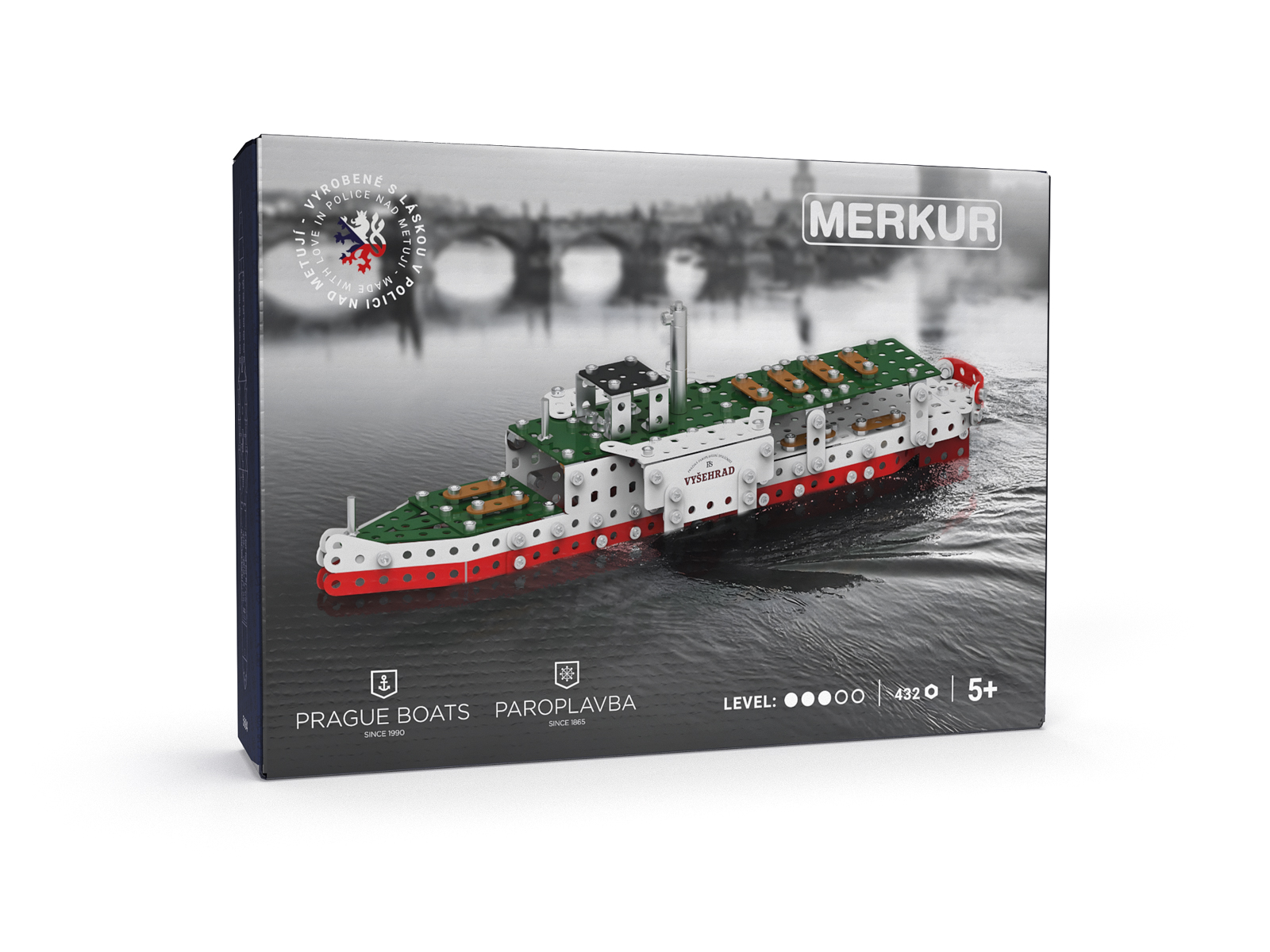 Merkúr - Parník Vyšehrad - 432 dielikov 10995684