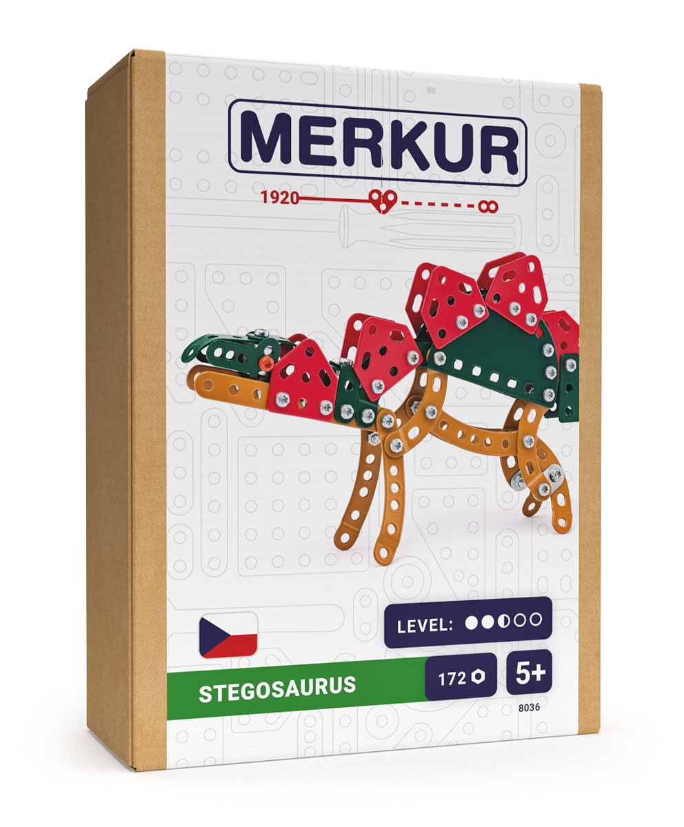 Merkúr - DINO - Stegosaurus, 172 dielikov 10998036