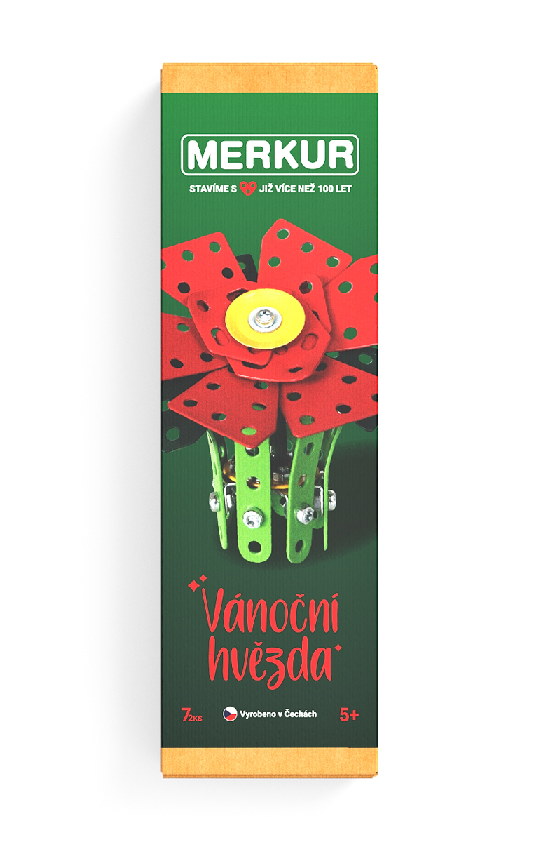 Merkúr - Vianočná hviezda, 72 dielikov 109990036