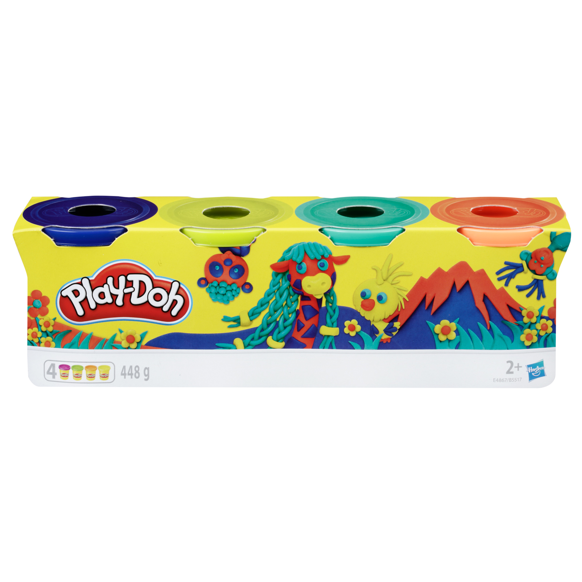 HASBRO - Play-Doh 4ks kelímků, sada B, ass. 1111E4867