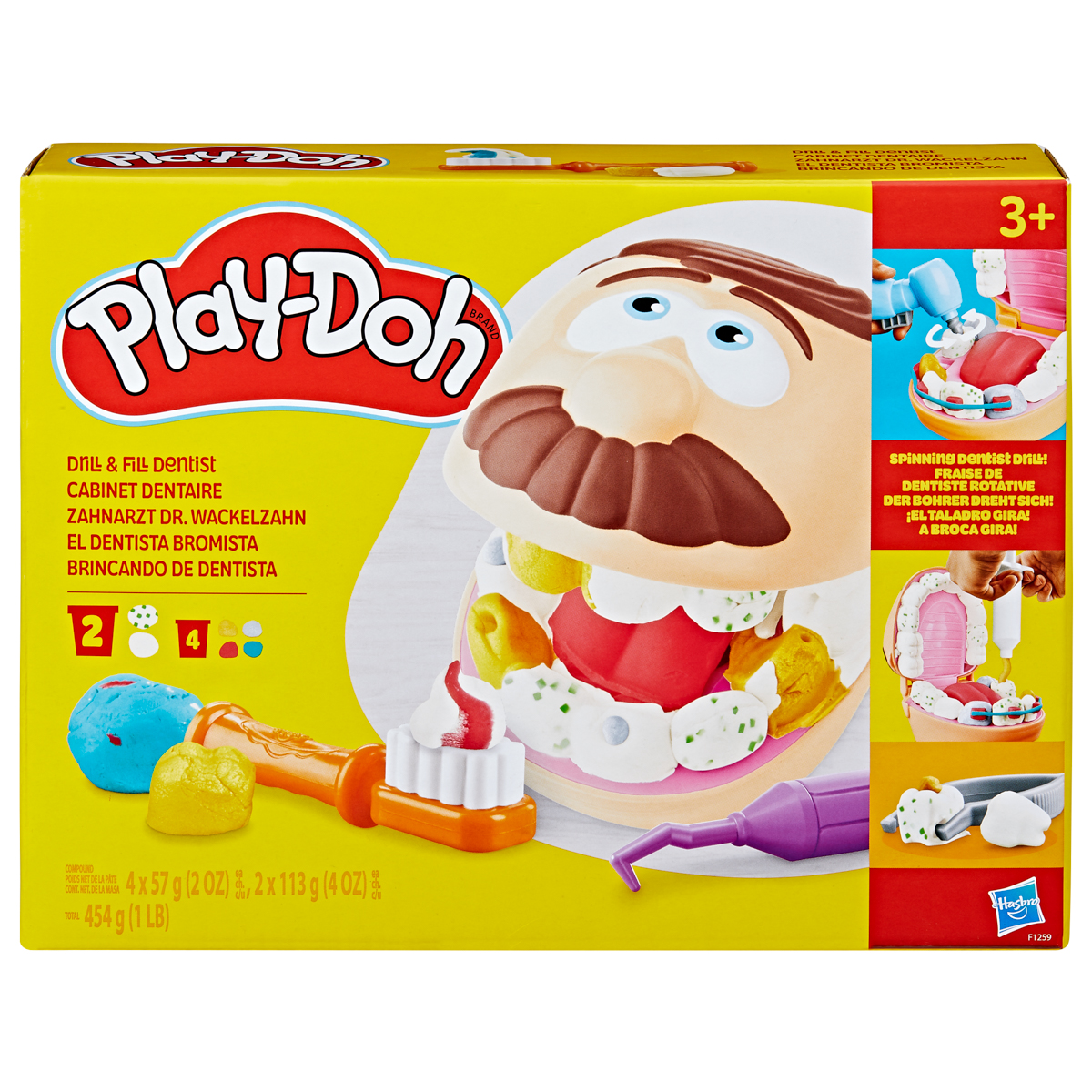 HASBRO - Play-Doh Zubár Drill'n fill 1111F1259