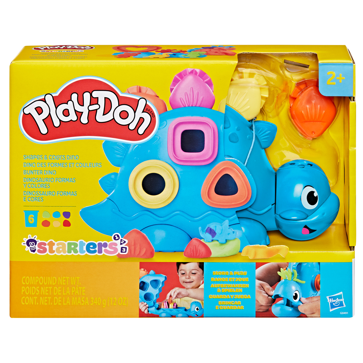 HASBRO - Play-Doh Tvary a farby Dino 1111G0491