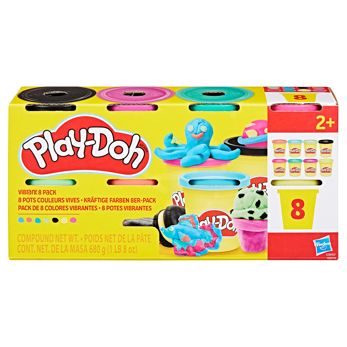 HASBRO - Play-Doh 8ks téglikov, sada B 1111G0692