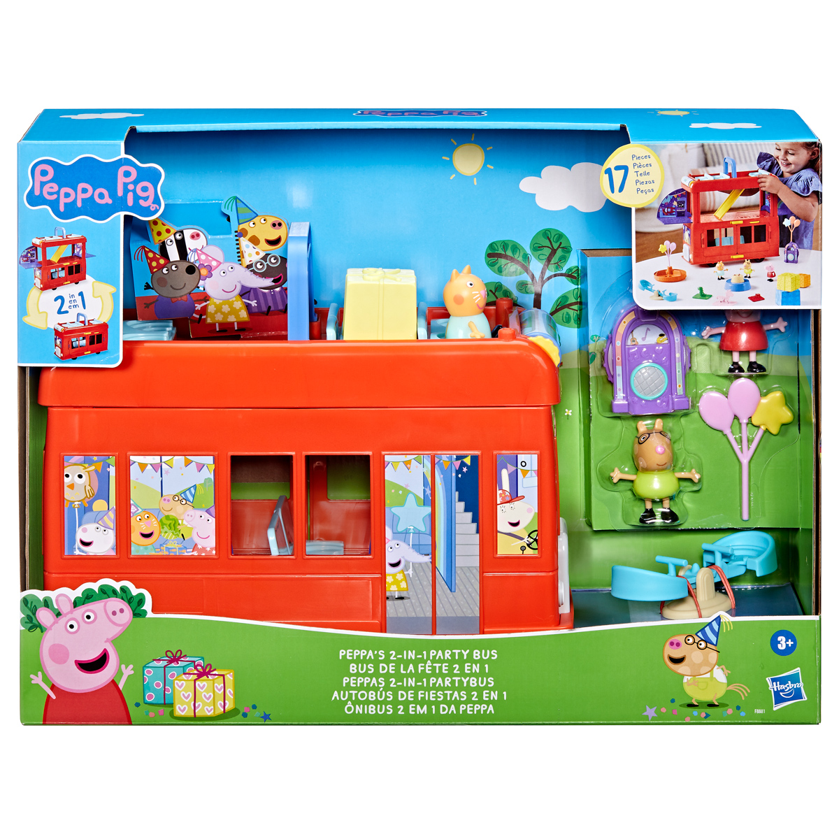 HASBRO - Prasiatko Peppa Pig party autobus 1112F8881