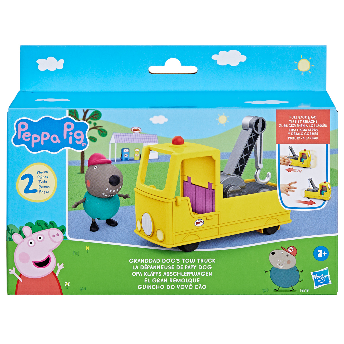 HASBRO - Prasiatko Peppa Pig a ťažné vozidlo Dedy Psa 1112F9519