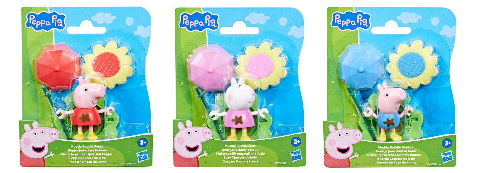 HASBRO - Prasiatko Peppa Pig zábava v kaluži a blate, figúrka assort 1112G0495