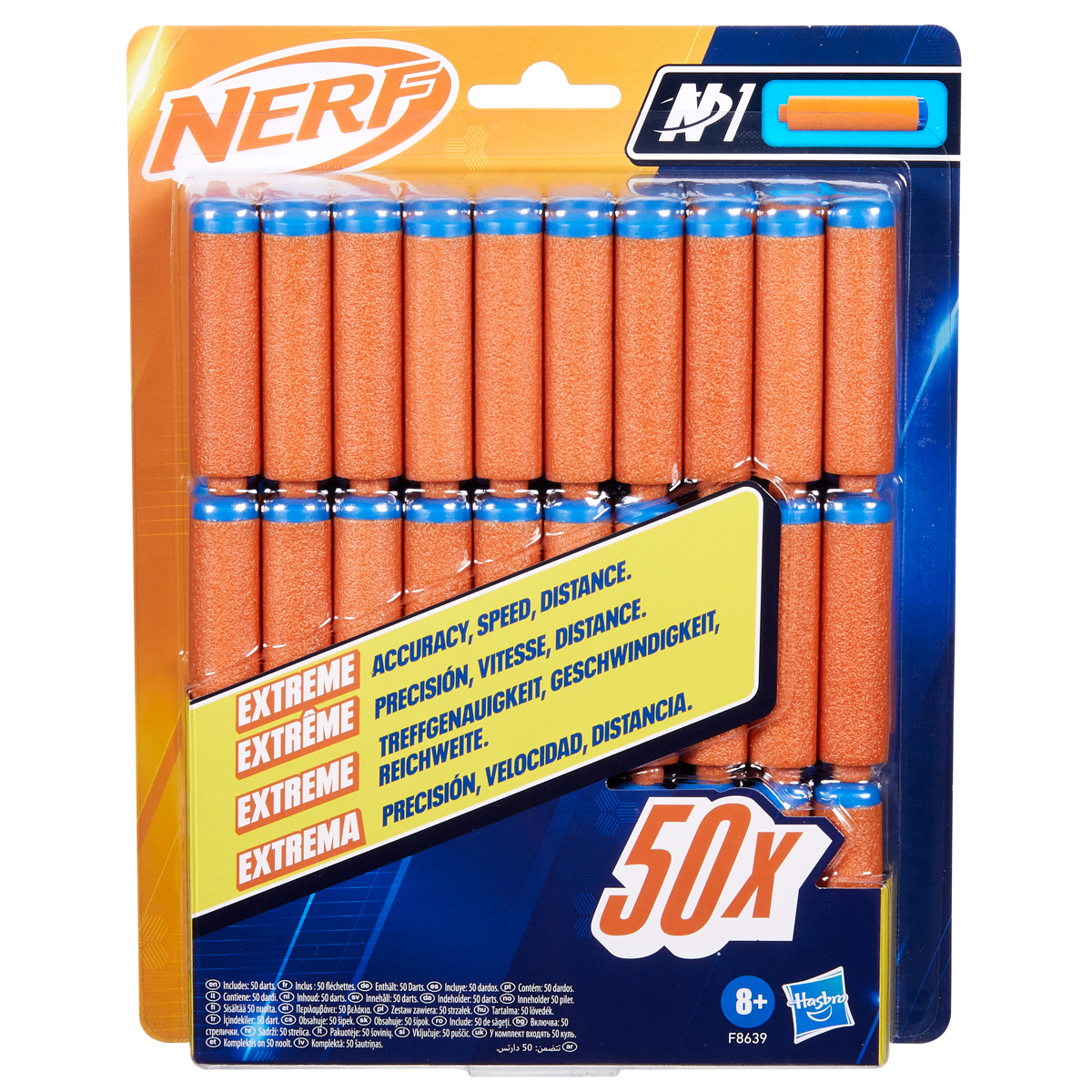 HASBRO - Nerf N1 - 50 NÁHRADNÍCH ŠIPEK 1113F8639