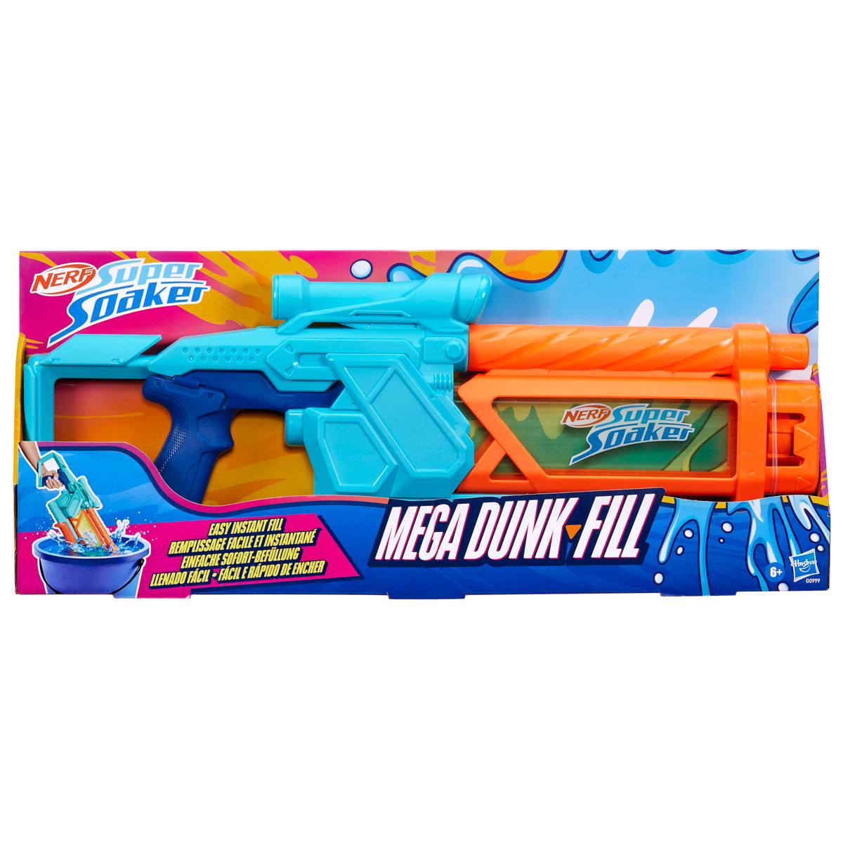 HASBRO - Nerf Super Soaker Mega Dunk FILL, vodné 1113G0999