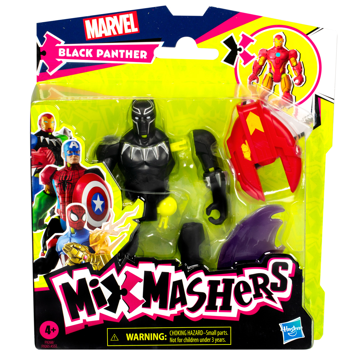 HASBRO - Avengers MIXMASHERS BLACK PANTHER FIGÚRKA 1115F9268