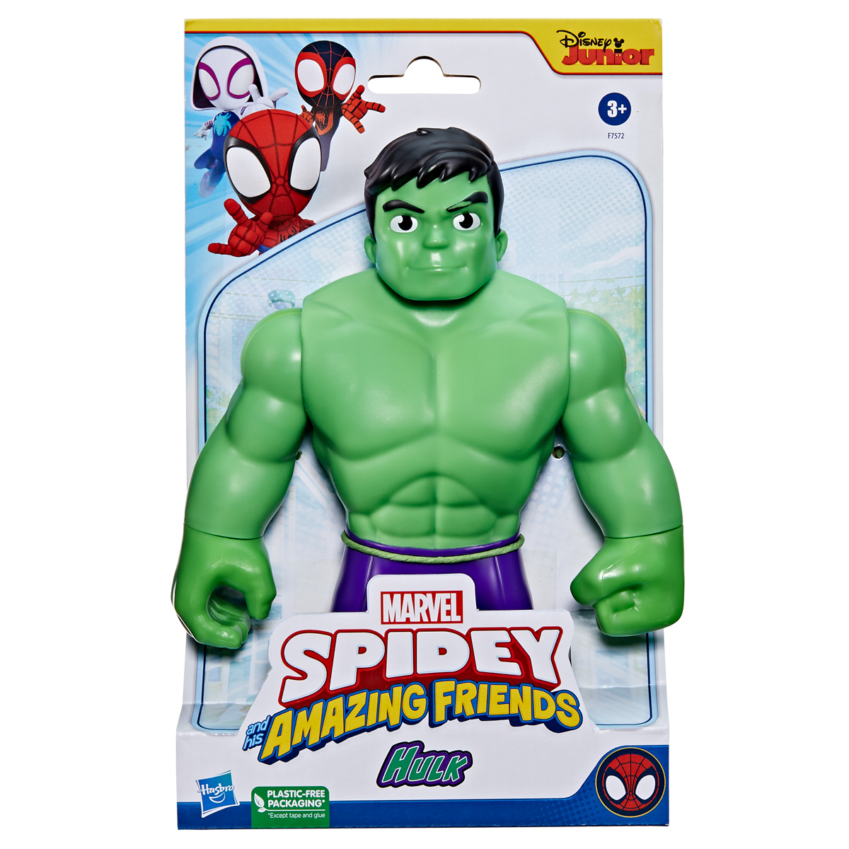 HASBRO - Spider-Man Spidey a jeho úžasní priatelia Mega Hulk figúrka 1116F7572